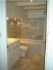 Bathroom with washer and dryer